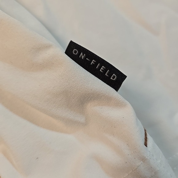 Nike Men Sz XL Texas Longhorns 1/4 Zip Coach Polo White 2022 On-Field Engineered - Picture 8 of 10